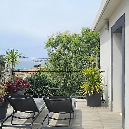 Tatil Evi La Turquoise A 250m De La Clim Parking Wifi! Sanary-sur-Mer